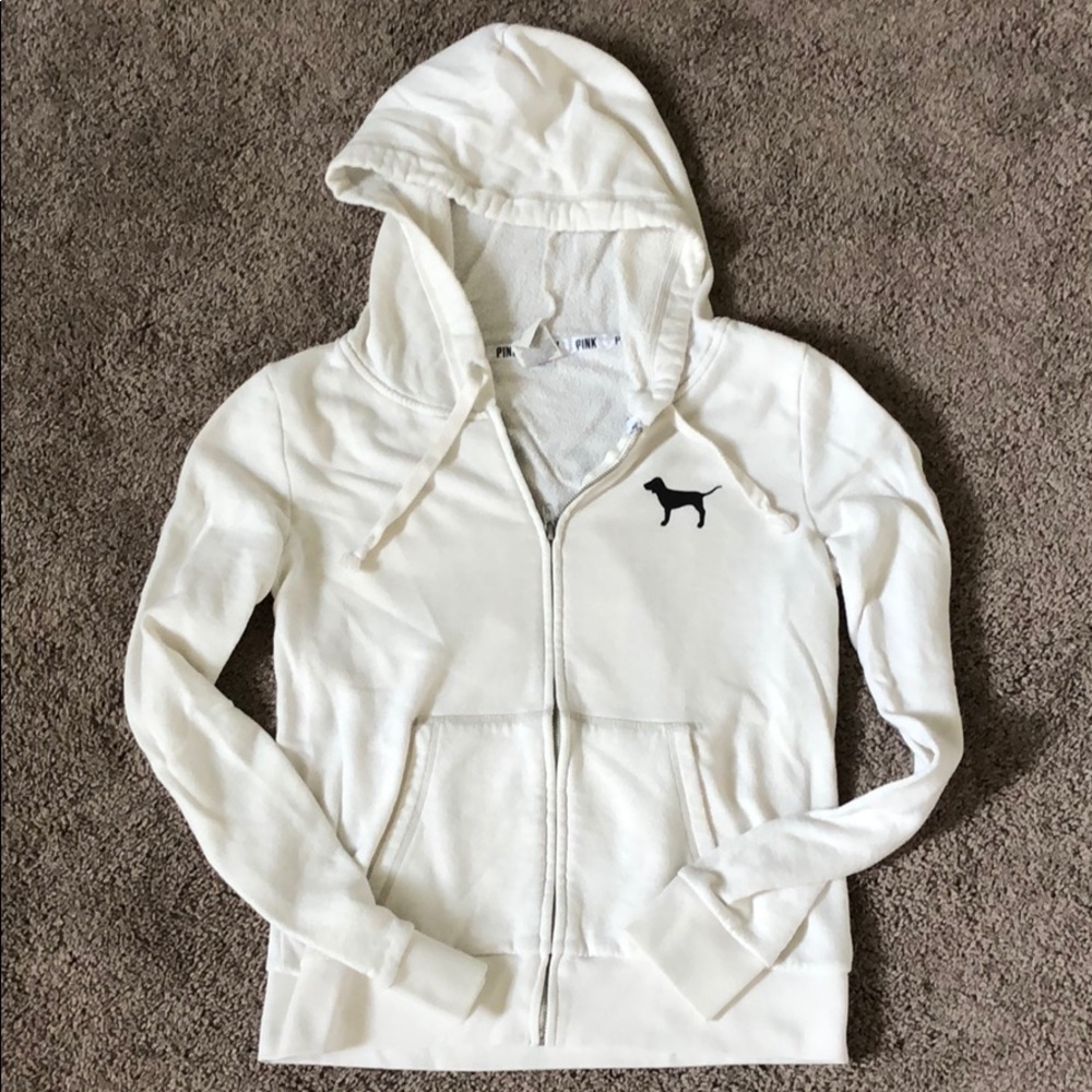 VS PINK zippered hoodie